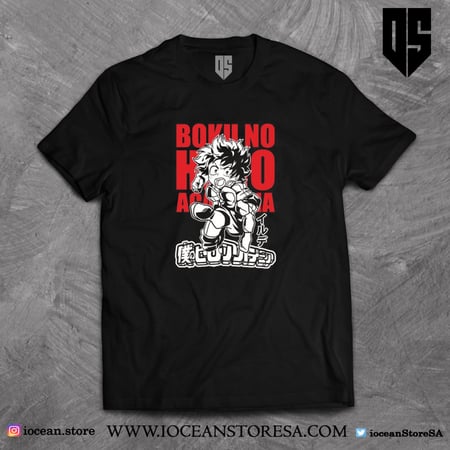 تيشيرت - بوكو نو هيرو - boku no hero academia - My Hero Academia
