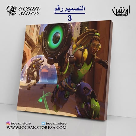 لوحة كانفس - Overwatch - اوفرواتش