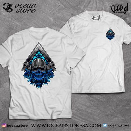 تيشيرت - جمجمة