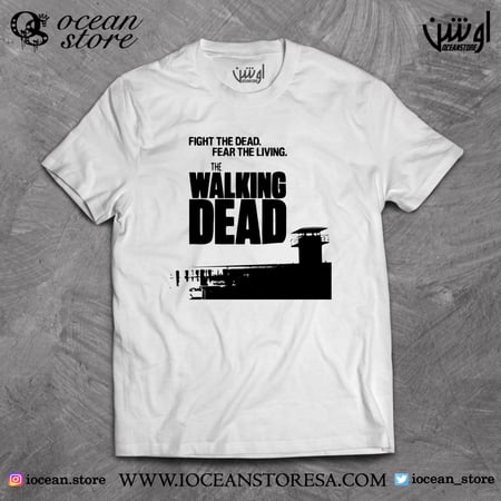 تيشيرت -  The Walking Dead - الموتى السائرون