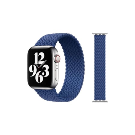 سوار ساعة ابل قماش - 44/42 مم - كحلي