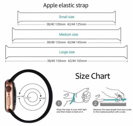 سوار ساعة ابل قماشي - 44/42 مم