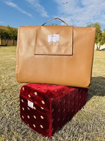 مدهـ شنطه جلد ضد الماء مترين في ٨٠ سانتي  سهل للحمل والتنقل