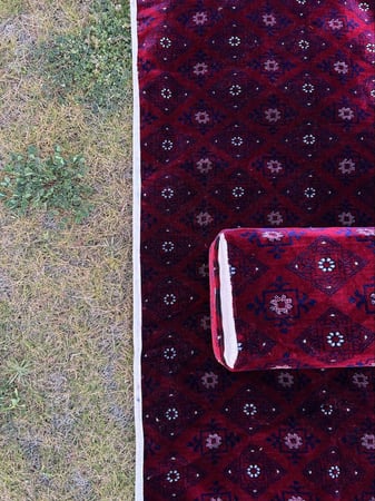 مده رول تركي جلد ضدء الماء 100٪ مكحل بالاطراف ابيض طول مترين عرض 80 سانتي