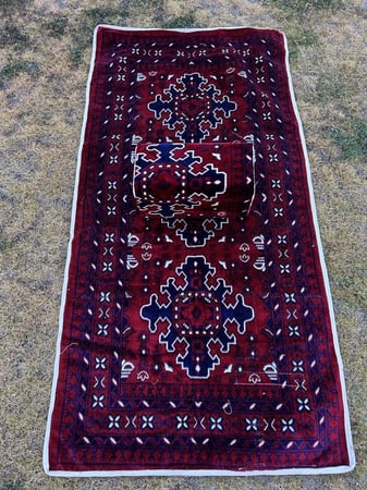 مده رول تركي طول مترين عرض متر   جلد ضد الماء 100٪ بالاطراف مكحل ابيض