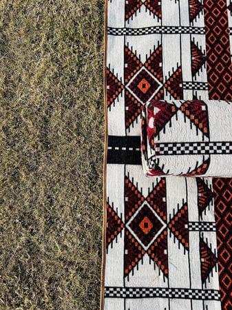 مدهـ شنطه جلد ضد الماء مترين في ٨٠ سانتي  سهل للحمل والتنقل