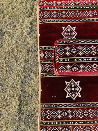 مده تسفيط شنطه طبقتين لباد جلد ضد الماء + مركى ضغط ٦٠ ممتاز