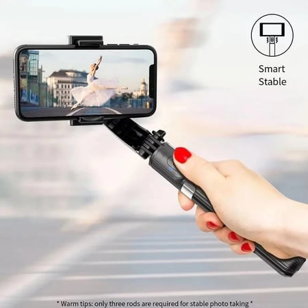 حامل او ترايبود وعصا سيلفي لاسلكي ذكي موديل L08