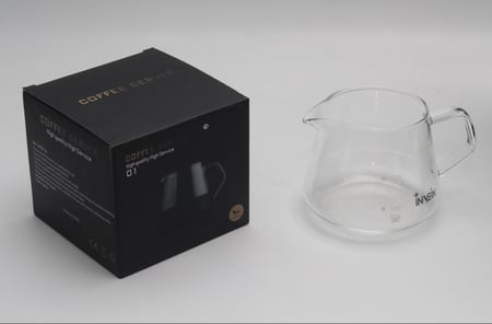 سيرفر قهوة V60 | INVIEN مقاس 02سعة 600 مل