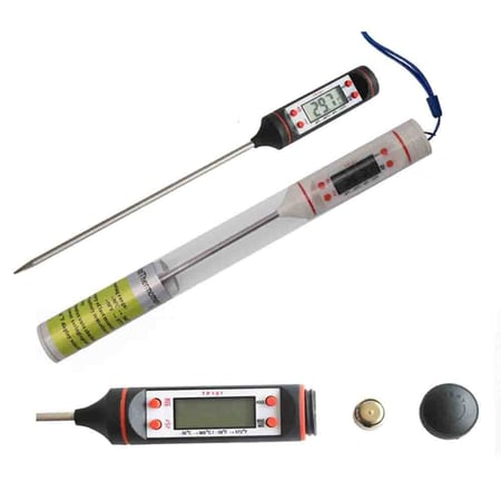 مقياس حرارة قهوة  الكتروني ميزان حرارة رقمي