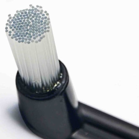 فرشاة  قروب هيد رأس منحني مسكة محكمة لتنظيف مثالي