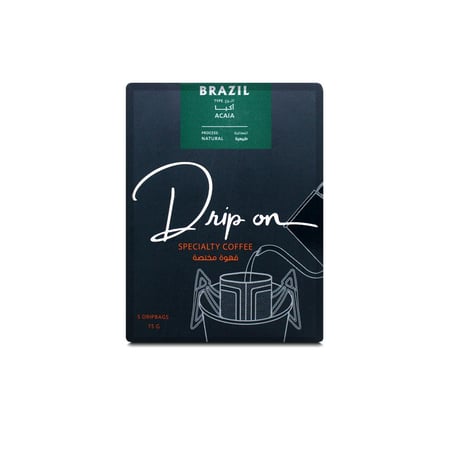 اظرف قهوة جاهزة للتقطير من دريب اون برازيل اكيا كلاسيكي بحلاوة عالية وقوام ممتلئ