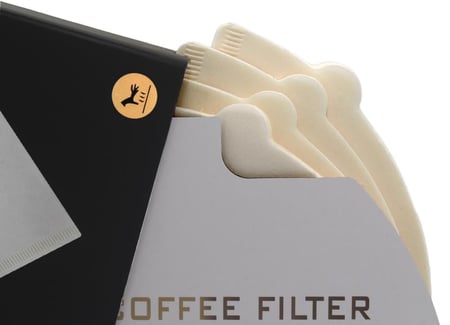 فلاتر INVIEN فلاتر ترشيح قهوة مختصة  V60 | 01 عدد 100 حبة