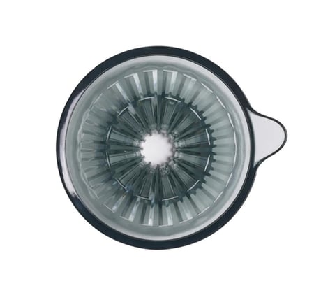 قمع V60 تايمور العين الكريستالية اسود  | TIMEMORE Crystal Eye Dripper