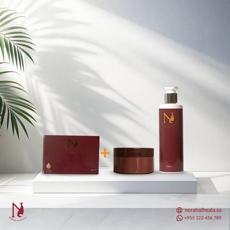 بكج العناية سكراب للجسم مع صابون حب الشباب هدية  - متجر نوره الهيلا