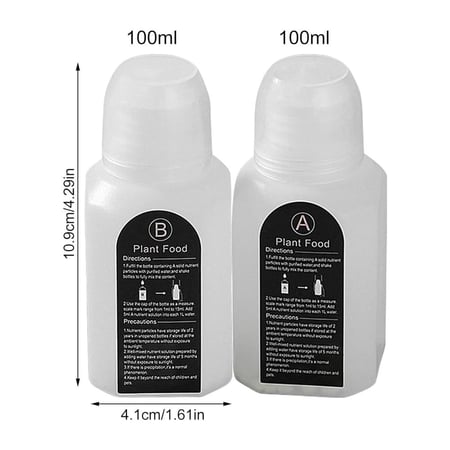 ابعاد مغذي الزراعة المائية