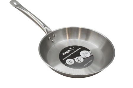 طاوة استيل مقاس 26 سم