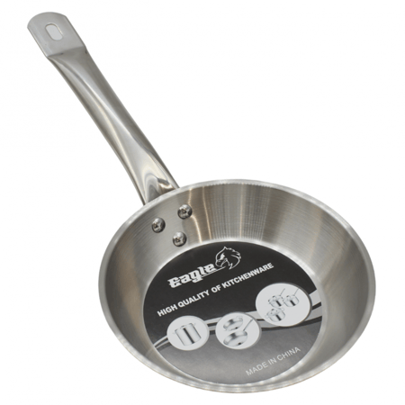 طاوة استيل مقاس 18 سم