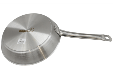 طاوة استيل مقاس 26 سم