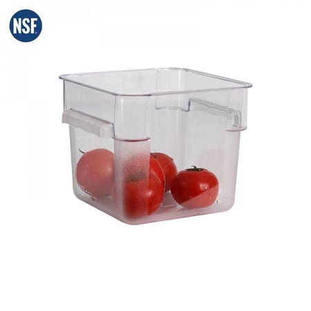 علب تخزين اكريلك مربع