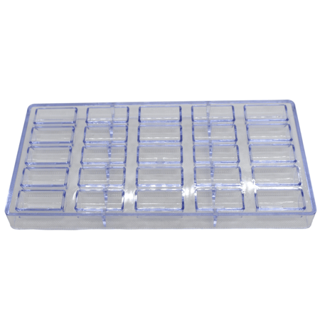 قالب شوكولاته مستطيل اكريليك