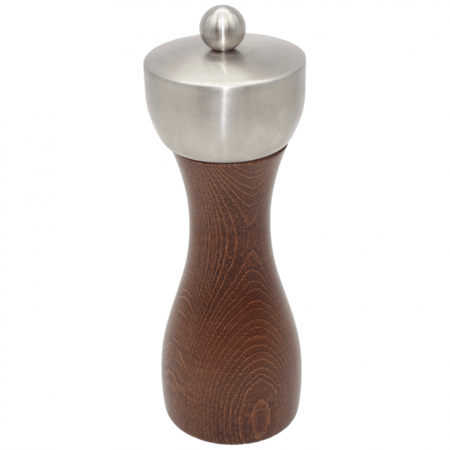 مطحنه فلفل خشب بني وسط