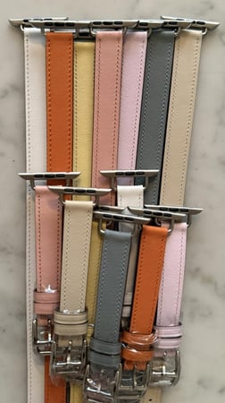 سوار جلد الوان الصيف - Double Tour Strap Summer Colors