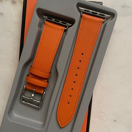 سوار جلد أورنج -  single Tour Strap Orange