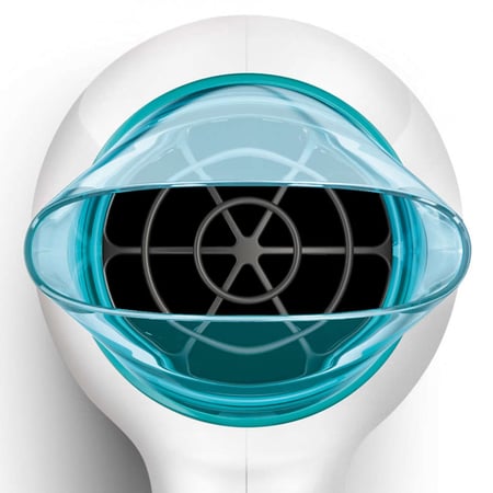 فيليبس اسينشال كير مجفف الشعر 1600 واط أبيض - BHD006-03