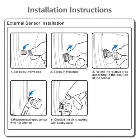 جهاز مراقبة ضغط الكفرات من مدخل ولاعة السيارة