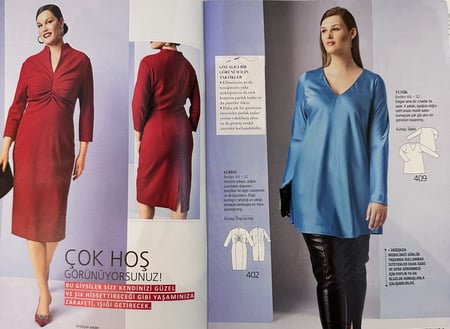 مجلة بوردا ستايل للمقاسات الكبيرة