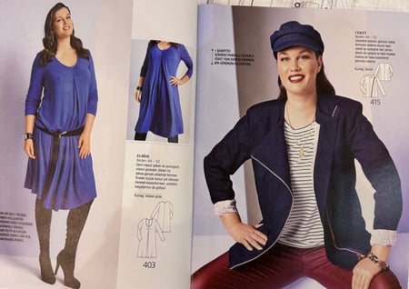 مجلة بوردا ستايل للمقاسات الكبيرة