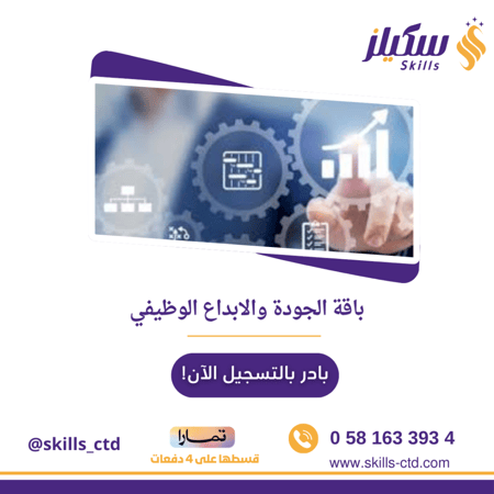 باقة الجودة والابداع الوظيفي