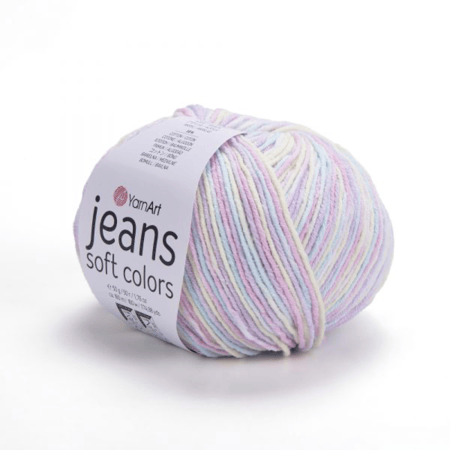 جينز سوفت الملون 6212 YarnArt Jeans Soft Colors