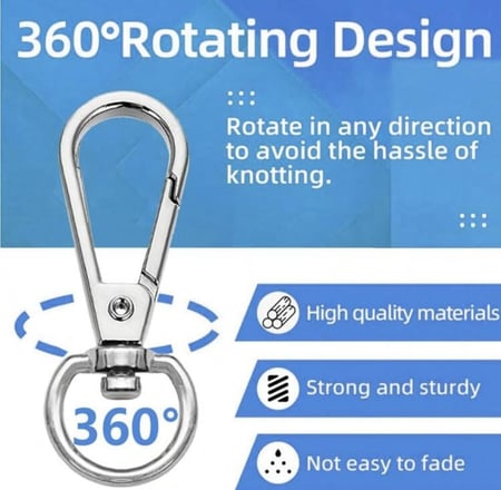 قطعتين مشبك مفاتيح وشنط