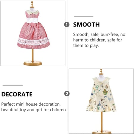 مانيكان صغير بلاستيكي -قطعة واحدة-