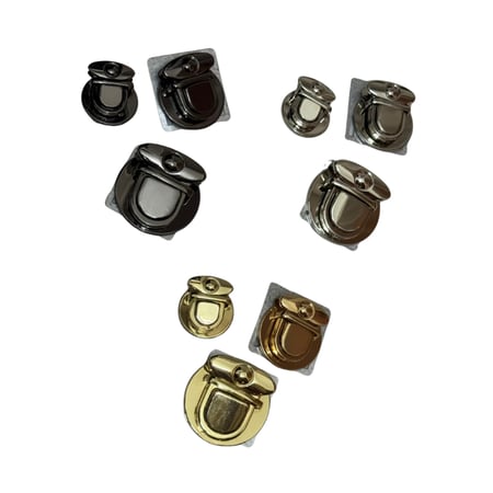 اقفال حقائب – مشبك معدني أنيق للاستبدال - قطعة وحدة