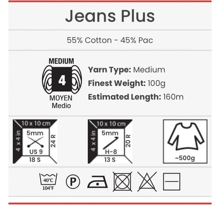 يارن ارت جينز بلس 89 Jeans Plus
