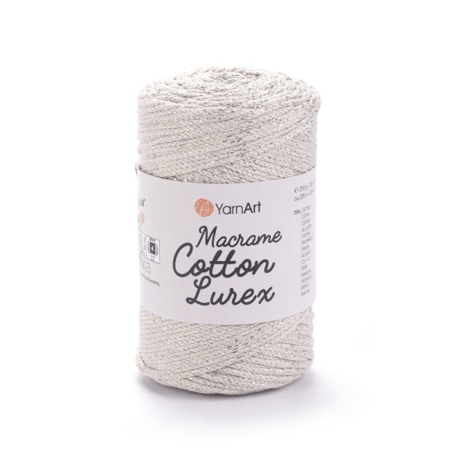 مكرمية قطن لوريكس - لمعة 725 Macrame Cotton Lurex
