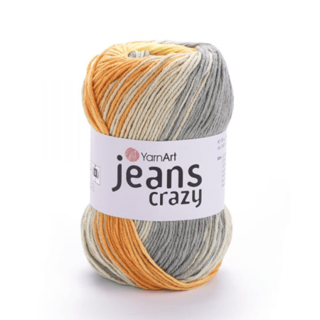 جينز كريزي 8210 YarnArt Jeans Crazy