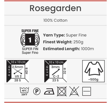 يارن ارت روز قاردن 322 YarnArt Rosrgarden