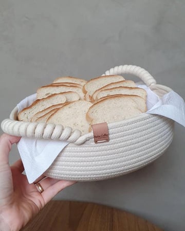 حبال التريس لون سكري لخياطة السلال والقواعد