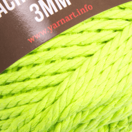 801 يارن ارت مكرمية روب 3 ملم YarnArt Macrame Rope 3MM