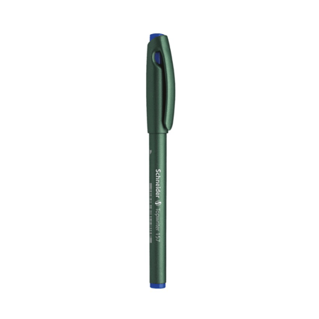 Schneider Topwriter 157 box/10pcs 0.8mm blue- 115703 قلم حبر لون ازرق