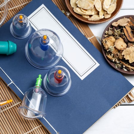 مساج كاسات هواء