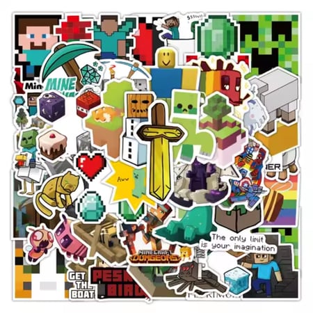 ستيكرات ماين كرافت | Minecraft Stickers