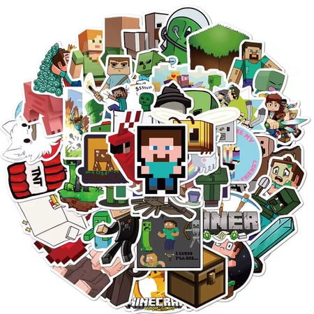 ستيكرات ماين كرافت | Minecraft Stickers