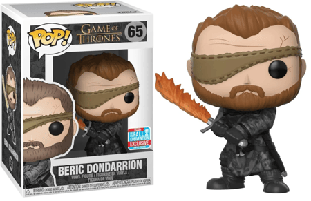 Funko Pop! : Beric Dondarrion #65 Game of Thrones 2018 Fall Convention Exclusive