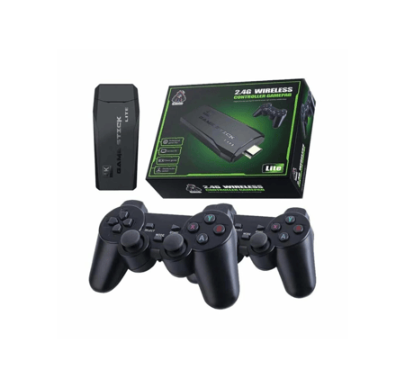 جهاز العاب و اتاري الطيبين game stick lite 4k 2.4g wireless controller gamepad