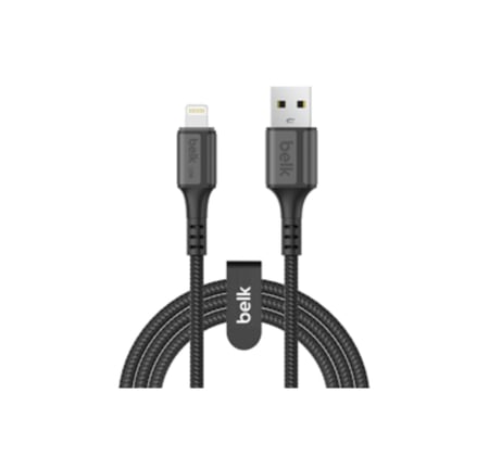 كيبل ايفون USB قماش من شركة بيلك | belk